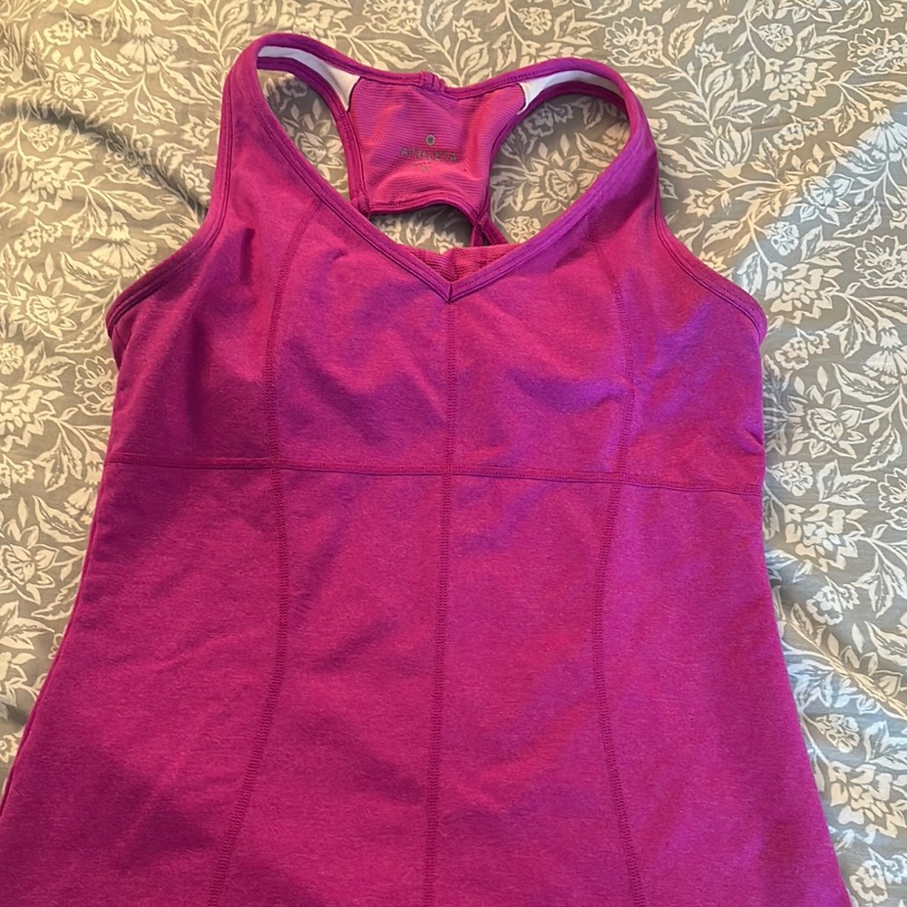 Athleta Fuchsia Racerback Tank